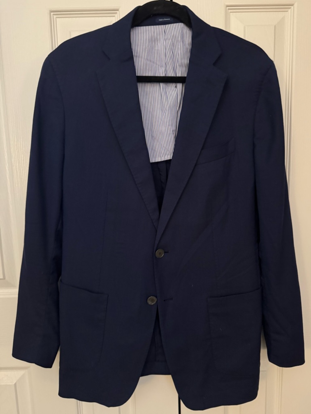 Peter Millar Navy Blue Sport Coat Blazer